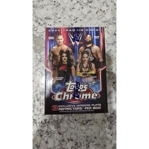 2026 Topps Chrome WWE Wrestling Value Blaster Box Factory Sealed New Fast SHIP